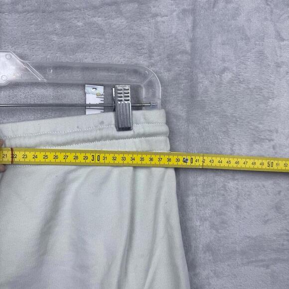 TNA AiryAF Fleece Jogger Pants Light Mint Green Size M Aritzia Cozy Fit Casual - Picture 12 of 12